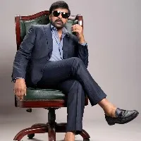Chiranjeevi in real mega look