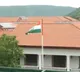 Tri Colour flag hoisting on CM Jagan house in Tadepalli