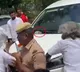 BJP supporter hurls slipper at Tamil Nadu minister Thiagarajans car
