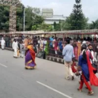 tirumala piligrims crowd