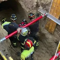 Suspected bank robber rescued in Rome after tunnel collapse