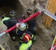 Suspected bank robber rescued in Rome after tunnel collapse