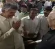Chandrababu and other TDP leaders attends At Home in Raj Bhavan