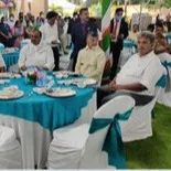 CM Jagan and Chandrababu maintains distance in Raj Bhavan