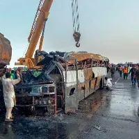 Fatal road accident in Pakistan