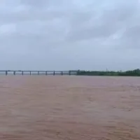 Godavari flood water near Bhadrachalam raises