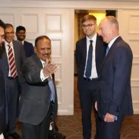 National Security Adviser Ajit Doval Meet Russian Counterpart In Moscow