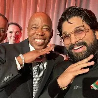 Allu Arjun makes grand entry at India Day parade in New York