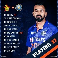 India opts batting in third ODI against Zimbabwe