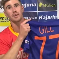 Zimbabwe bowler Evans brings Shubman Gills jersey to press conference