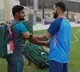 virat kohli shakes hand with babar azam at dubai