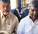 Chandrababu and Telangana dy speaker T Padmarao met on shamshabad