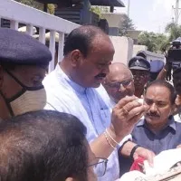 TDP leaders sat before DGP office