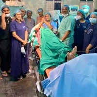 Doctors perform surgery while showing movie to patient in Hyderabad