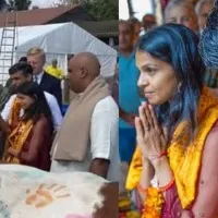 Rishi Sunak performs Gau pooja with wife in London wins praise from Indians
