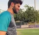 Team India cricketers have a chat with injured Pakistan bowler Shaheen Afridi