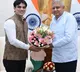 ysrcp mp Niranjan Reddy called on the Vice President Jagdeep Dhankhar