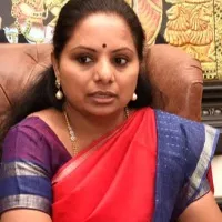 TRS MLC K Kavitha attacked bjp