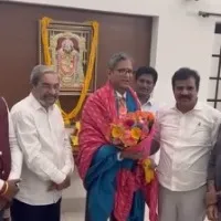 Telangana journalist unions leaders meets Justive NV Ramana