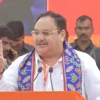 JP Nadda take a swipe at CM KCR in Hanmakonda rally