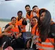 Amid political storm in Jharkhand CM Hemant Soren takes boat ride with MLAs