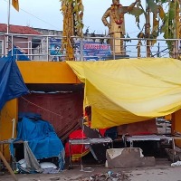 Nara Lokesh condemns vandalism of Anna Canteen at Kuppam bus stand