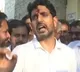 Nara Lokesh talks to TDP leaders at Chittoor prison