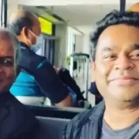 AR Rahman bumps into Ilaiyaraaja at airport says destination is always Tamil Nadu