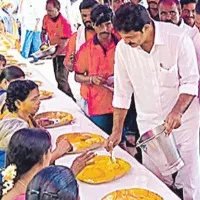YCP MLA Venkatroshaiah Kilari is in Pawan Kalyans Birth Day celebrations