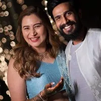 Gutta Jwala in her husband film shooting sets