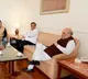 amit shah meets bollywood director Rohit Shettyin mumbai