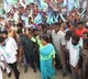 ys sharmila continues her speech in rain