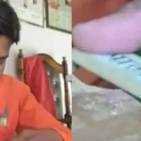 UP man carves Hanuman Chalisa on wooden board wants to gift it to CM Yogi