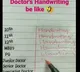 Anand mahindras posts on doctors handwriting