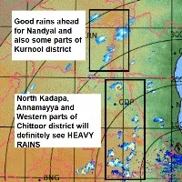 floods hits nandyal town in andhra pradesh