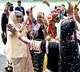 bngladesh pm Sheikh Hasina dance with traditional folk artists during her visit in Rajasthan