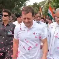 rahul gandhi yatra entered in to kerala