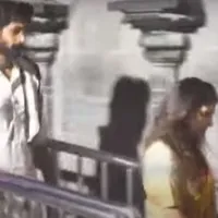 Rana visits Tirumala with his wife
