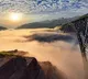 Bridge look alike built on clouds Here are the beautiful pictures of Chenab Bridge
