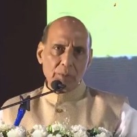 Hyd: Rajnath Singh visits residence of Krishnam Raju, consoles kin & actor Prabhas