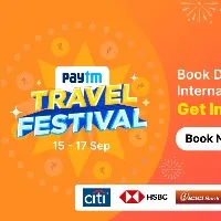 Paytm introduces Travel Festival Sale offers discount on bookings of all major airlines like Vistara, Spicejet, GoFirst