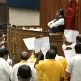 TDP MLAs suspended from Assembly
