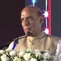 Rajnath Singh attends Krishnam Raju memorial meeting