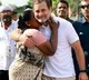 middle age lady isses rahul gandhi in bharat jodo yatra