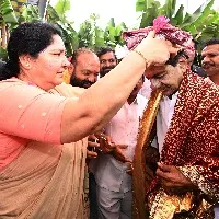 Photographs pertaining to Chief Minister KCR inaugurating Sevalal Banjara Bhavan