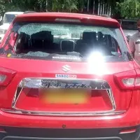 Car halts Amit Shah convoy in Hyderabad