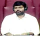 ysrcp mla krj bharath chairs ap lagislative concil for a while on fri day