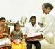 CM KCR christened a girl child after nine years she born