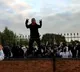 200 strong mob protests outside Hindu temple in Englands Smethwick