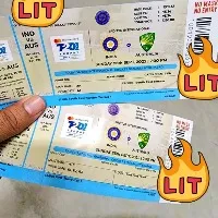 Hyderabad Cricket Association announced that the tickets for the Sunday match were sold out